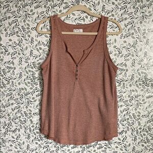 Maurices Rust Sleeveless Tank Top